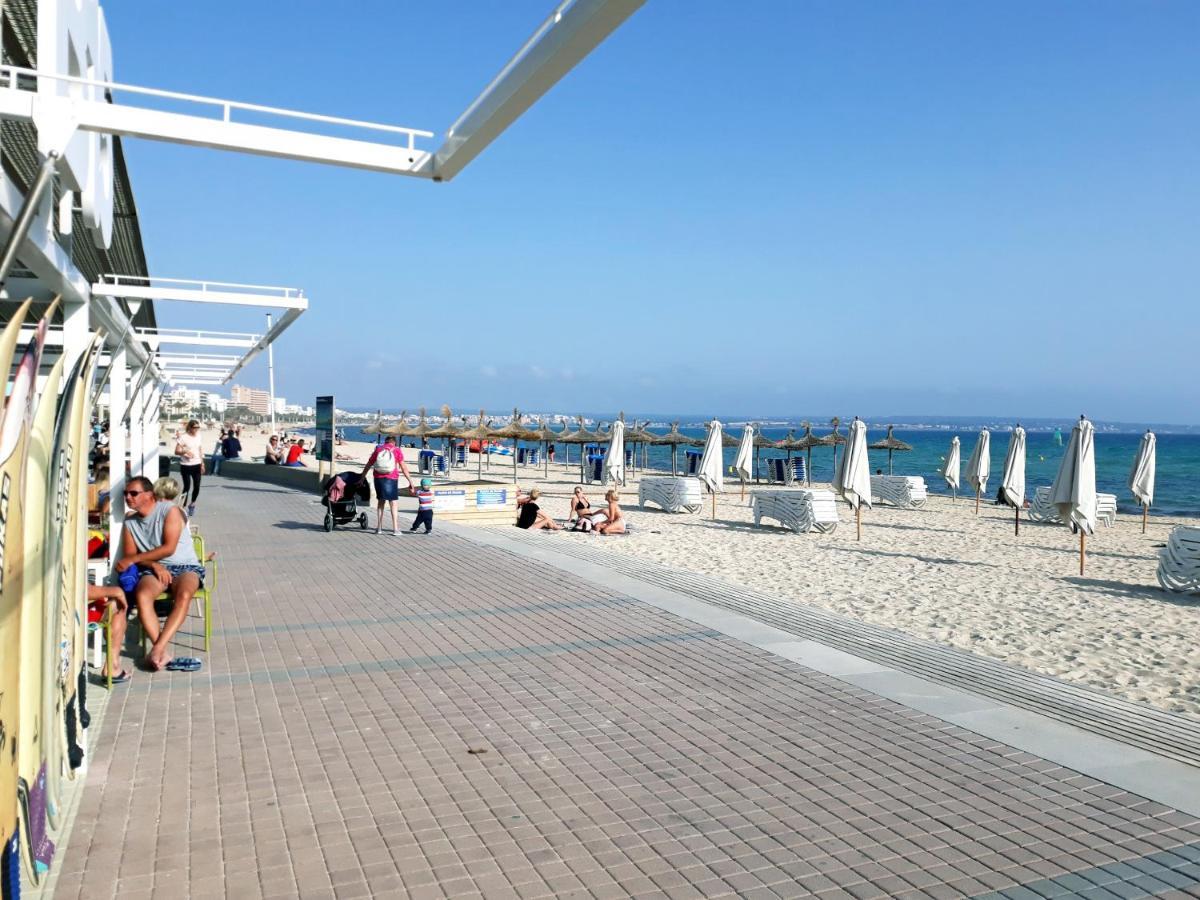 Primera Linea Del Mar Playa De Palma Apartman Can Pastilla  Kültér fotó